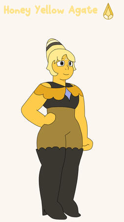 Honey Yellow Agate, June