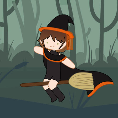 Fraos Halloween PFP, October 6th