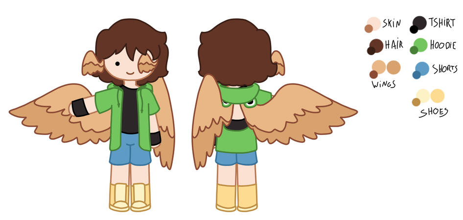 Fraos Ver. 2 ref sheet, December 25th