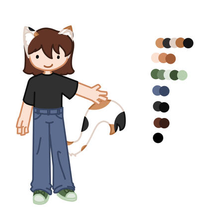 Fraos ver. 4 ref sheet cat, April 30th