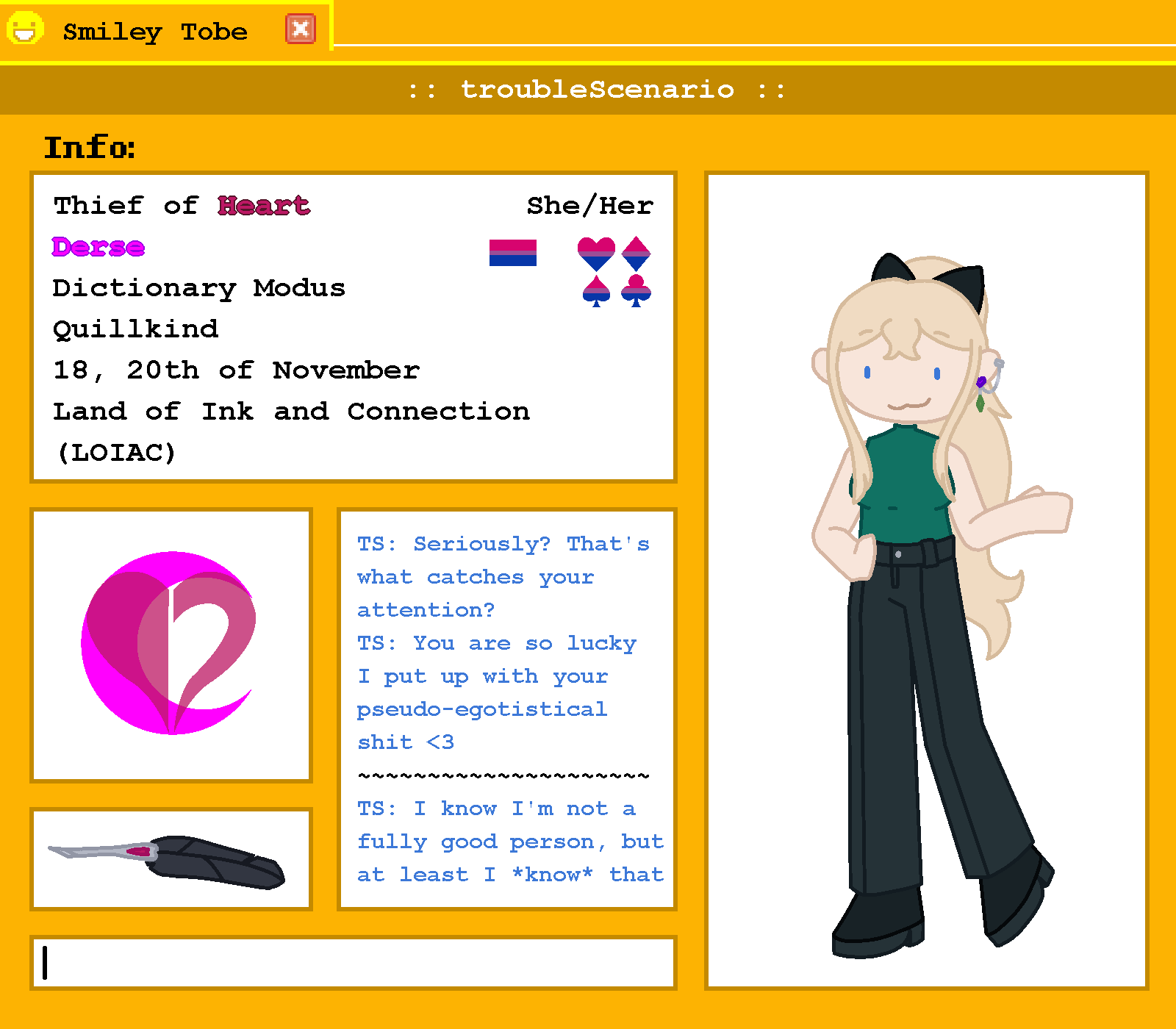 Smiley S(BURB)MP AU, December 15th