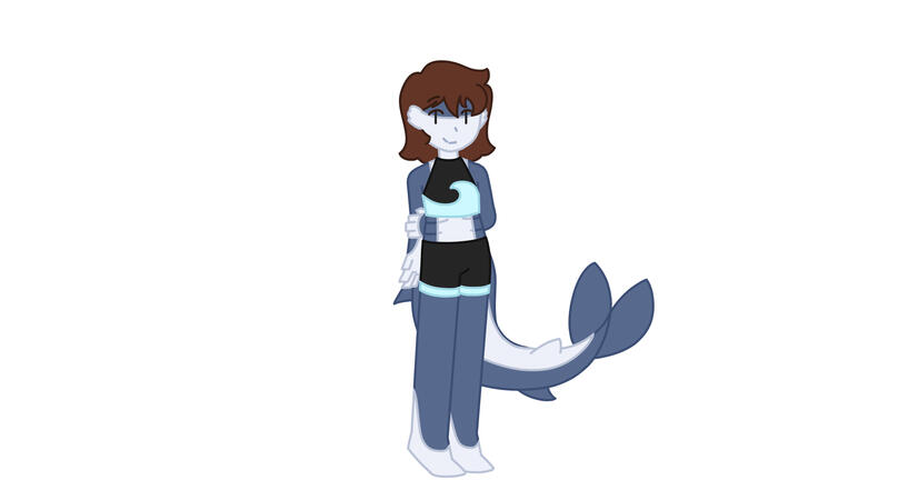 Fraos ver. 5 ref sheet shark, September 7th