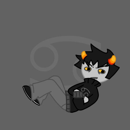 Karkat Vantas button pin, October 30th