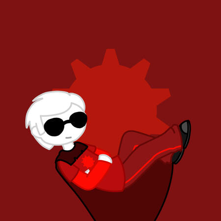 Dave Strider button pin, October 29th