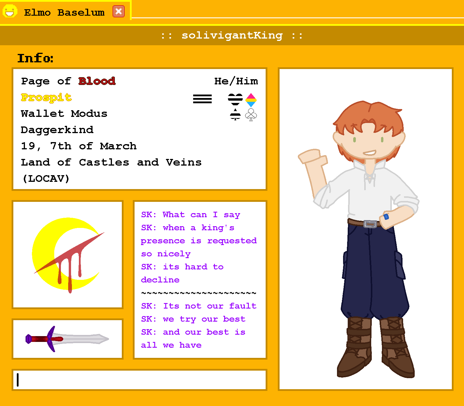 Elmo S(BURB)MP AU, December 13th