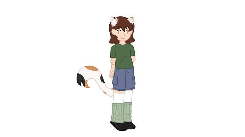 Fraos ver. 5 ref sheet cat, September 7th