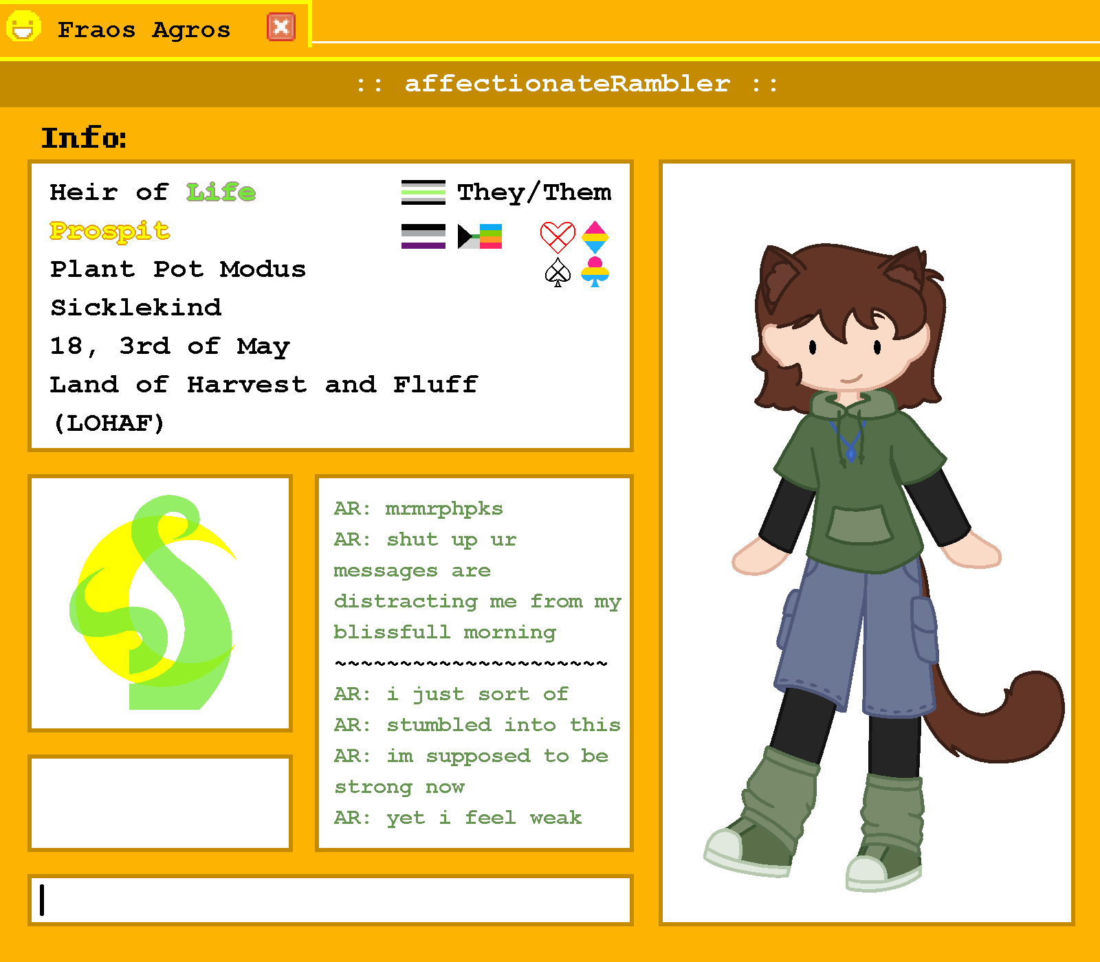 Fraos S(BURB)MP AU, January 16th