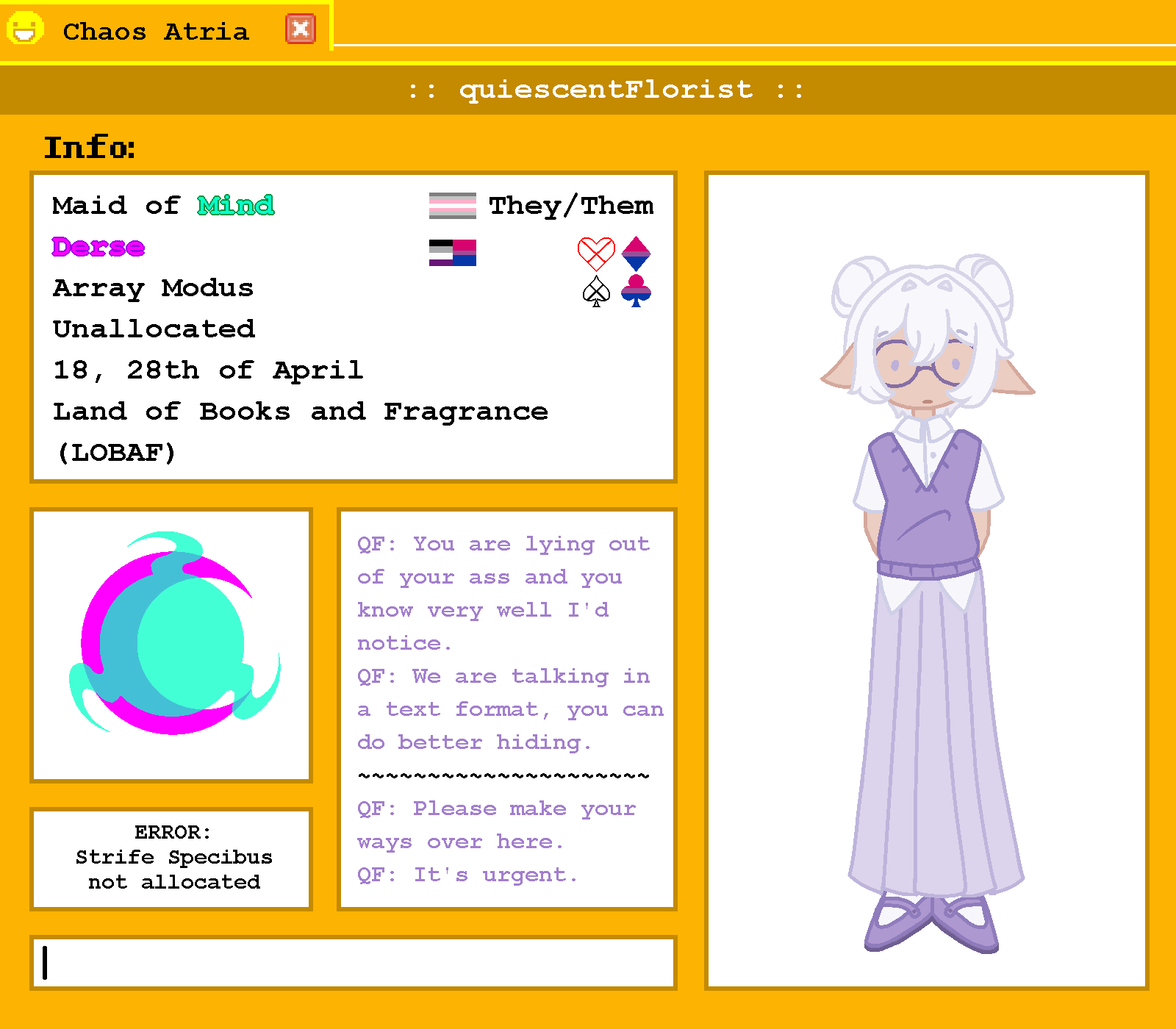 Fraos S(BURB)MP AU, January 9th